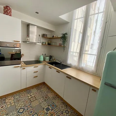 Duplex 80m2 Port De Nice, Direct Aeroport Avec Le Tram Apartament *